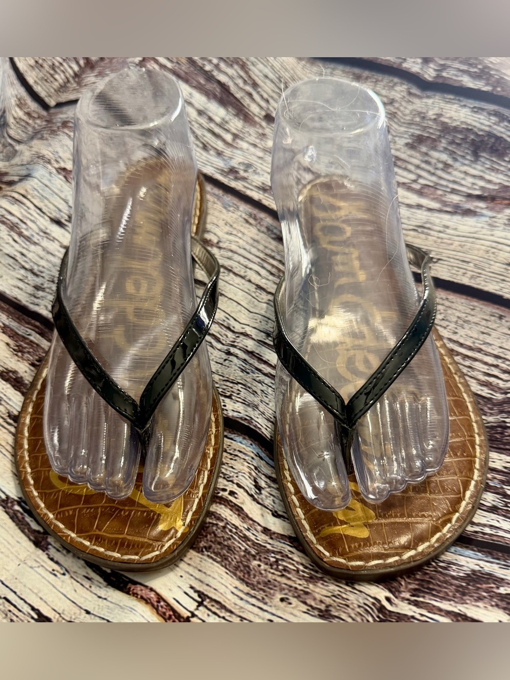 EUC AUTHENTIC SAM EDELMAN GRACIE FLIP FLOPS